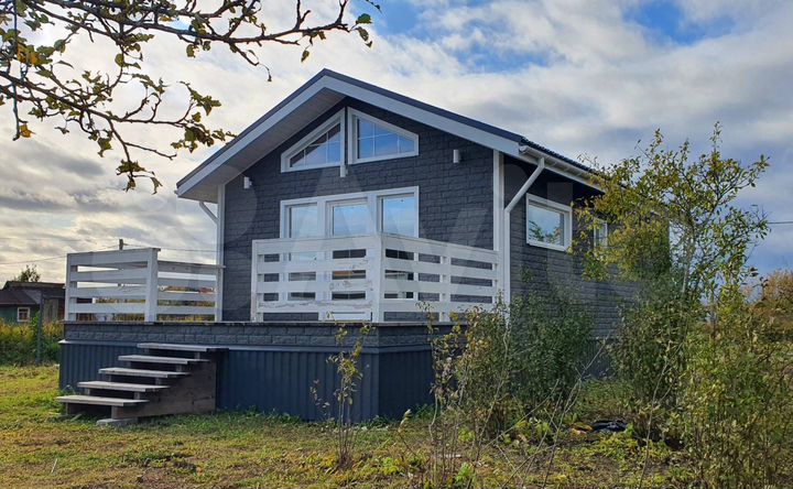 Дом 54 м² на участке 6 сот.