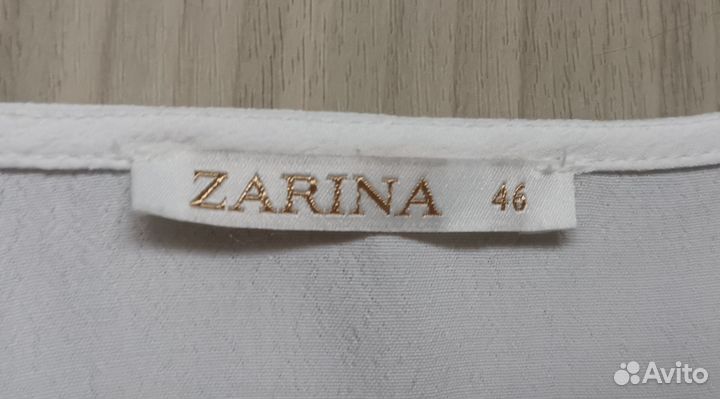 Блузка Zarina р. 46 белая