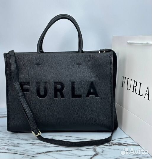Сумка натуральная кожа furla