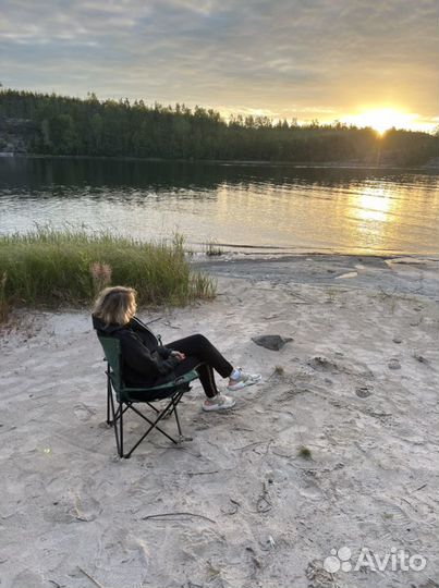 Стул кресло складной туристический