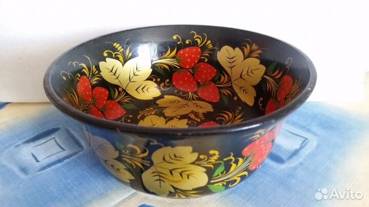 Вазы (дерево, роспись)