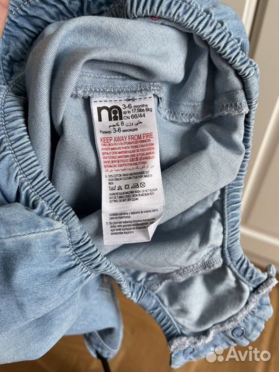 Платье комбинезон Mothercare 62-68, 3-6 мес