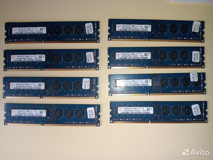 Оперативная память ddr3 4gb 8gb 1333mhz