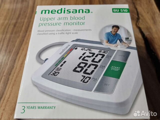 Тонометр автоматический Medisana bu 510 Финляндия