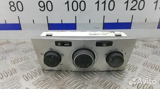 Блок управления печки и климат-контроля opel astra