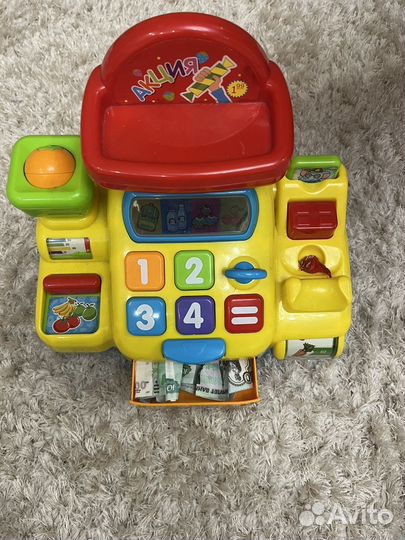 Детские игрушки касса