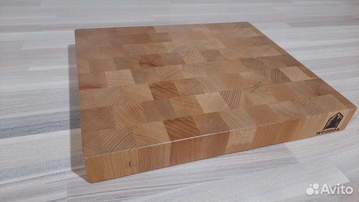 Торцевая разделочная доска бук