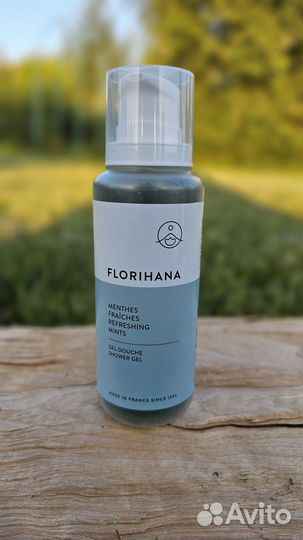 Освежающий мятный гель для душа Florihana