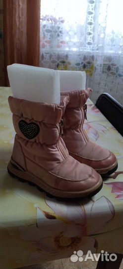 Сапоги зимние для девочки сказка