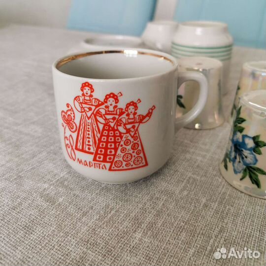 Бокал чашка фарфоровая СССР