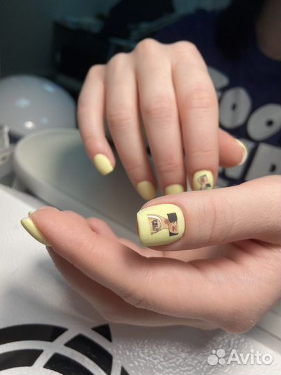 Маникюр, гель лак от