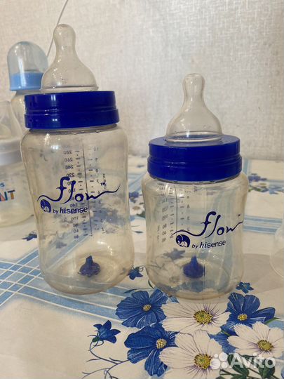Бутылочки для кормления avent