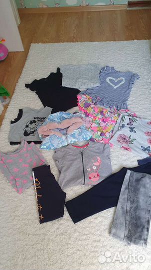 Пакет вещей для девочки 116-122
