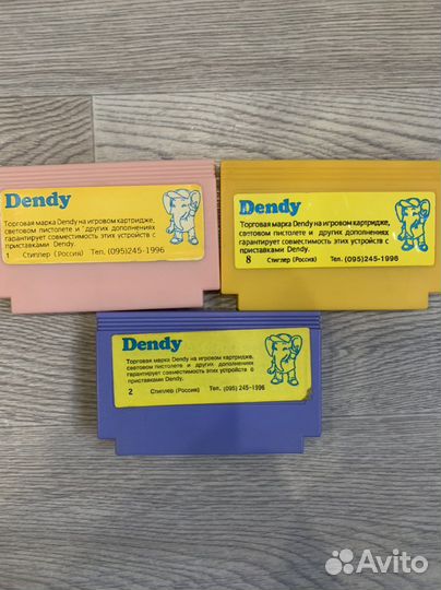 Картриджи Dendy steepler