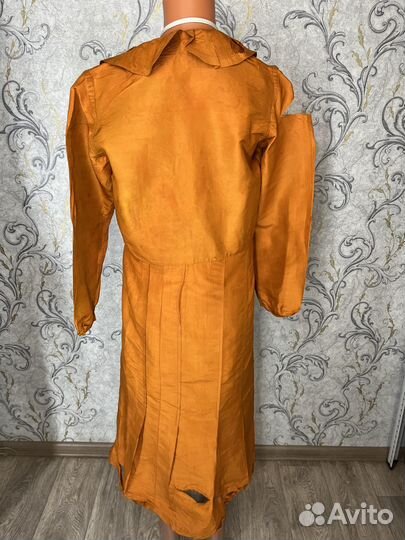 Платье Рыжий Шелк 19 Век