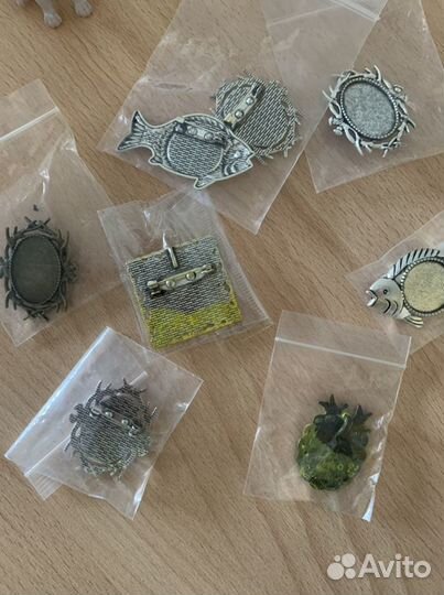 Формы для брошей. Hand made