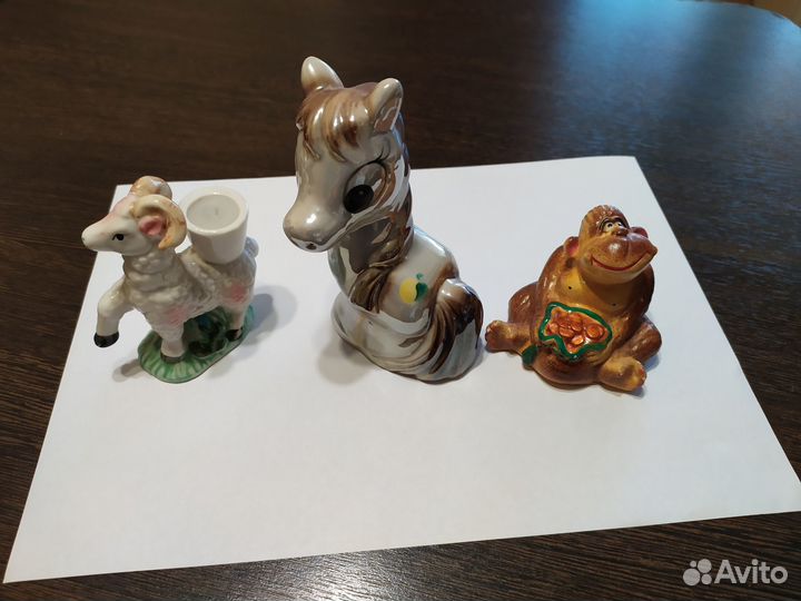 Статуэтки и подсвечники фарфор и керамика