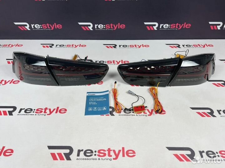 Стопы Mitsubishi Lancer Дымчатые Тип 2 Vland V2257