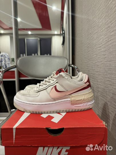 Кроссовки Nike Air Force 1 Shadow Pink