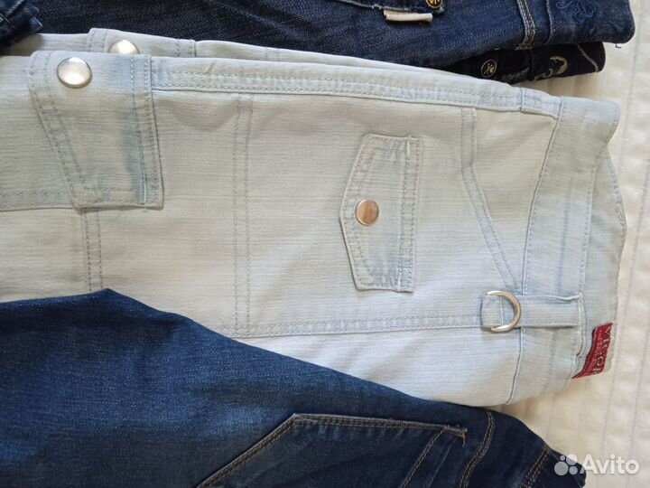 Джинсы пакетом 44/46 р. для рукоделия, творчества