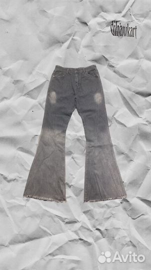 Джинсы rick owens клеш