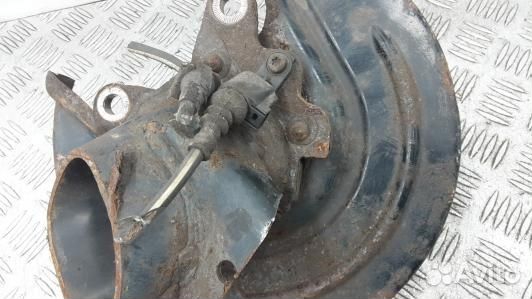 Ступица задняя левая skoda octavia A7 (HUK19LZ01)