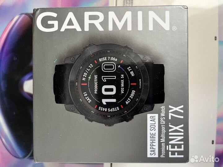 Часы garmin fenix 7x sapphire solar