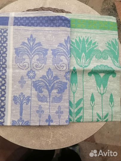 Кухонные полотенца лен