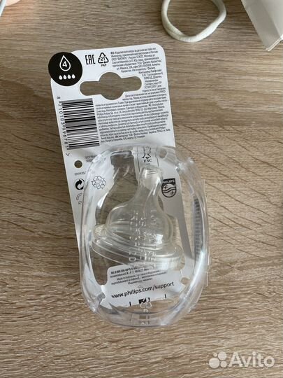 Соска для бутылочки avent