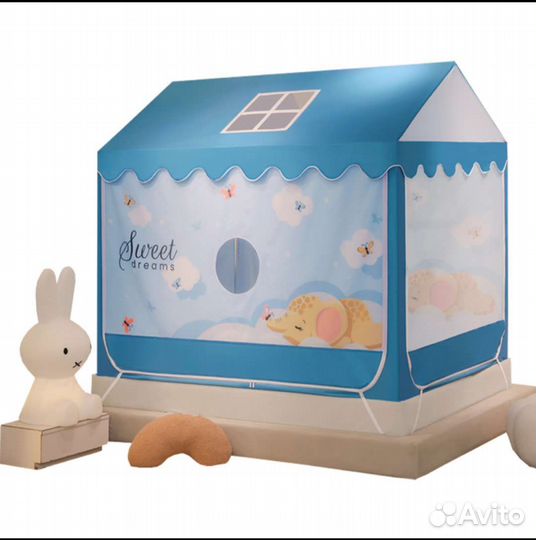 Домик-сетка для детей на кровать
