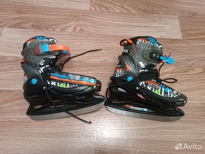 Коньки детские раздвижные