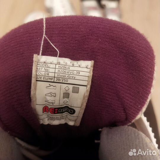 Ролики женские 39 р, рюкзак, защита в чехле