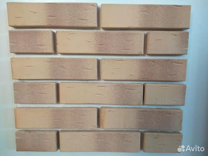 Лицевой кирпич Сахара рустик 1,4 нф