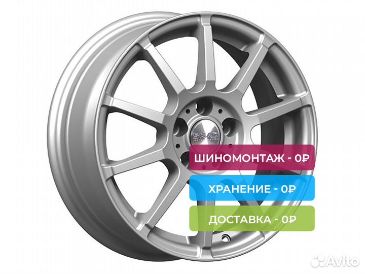 R15 4x100 6J ET45 D67,1 Скад Акита