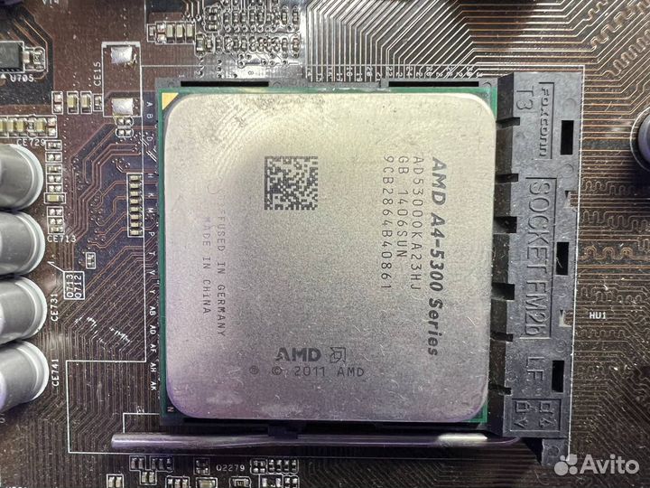 Материнская плата с процессором FM2+