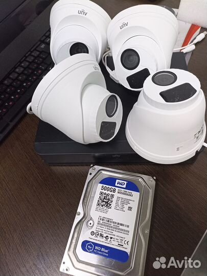 Комплект камер видеонаблюдения UNV