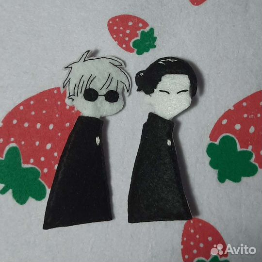 Значки из фетра Jujutsu Kaisen