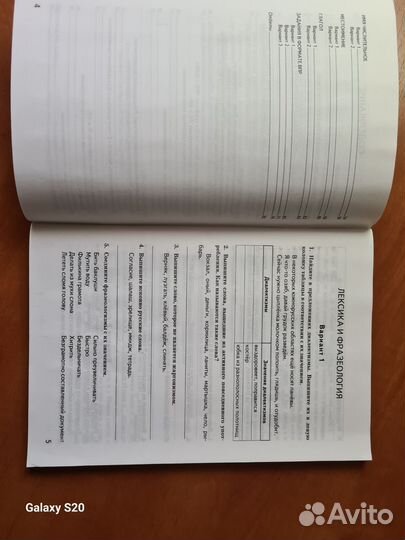 ВПР русский язык 6 и 7 класс