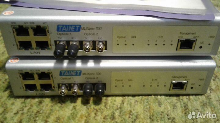 Оптический модем MUXpro 700, 2шт