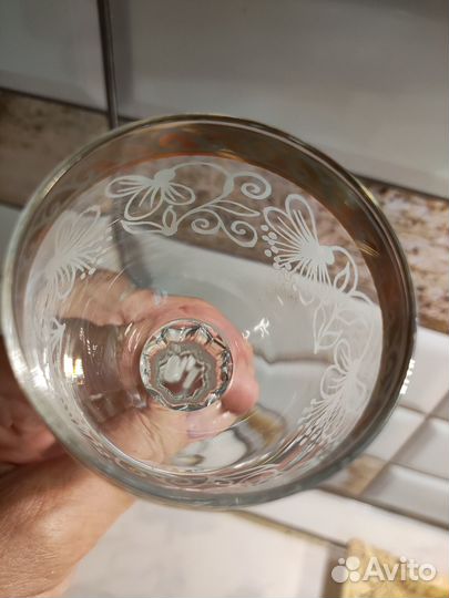 Рюмки для водки ликера новые Богемия 6 шт