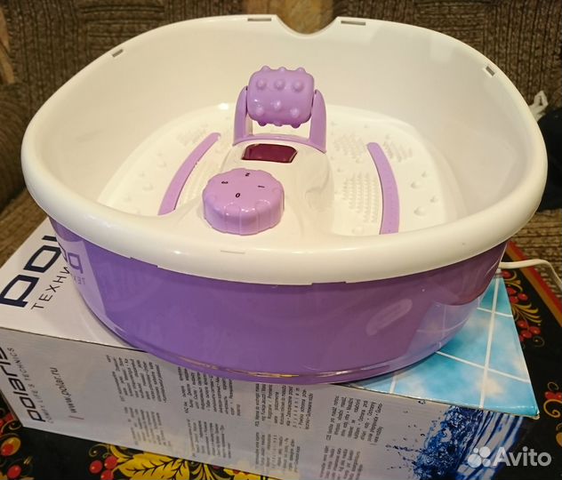 Гидромассажная ванночка для ног с подогревом