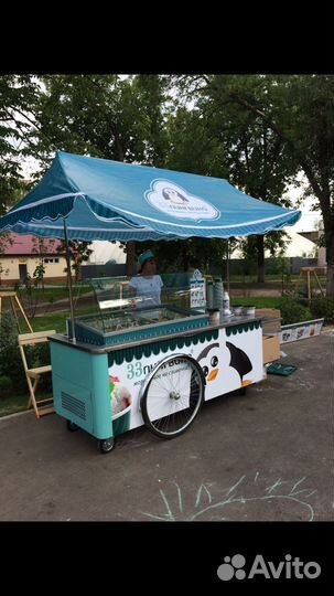 Карета для продажи мороженого