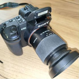 Зеркальный фотоаппарат sony alpha 350