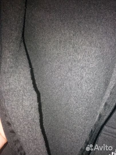 Кофта удлинённая с начёсом