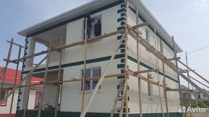 Тёплый и уютный дом 155м2 из керамзитобетона