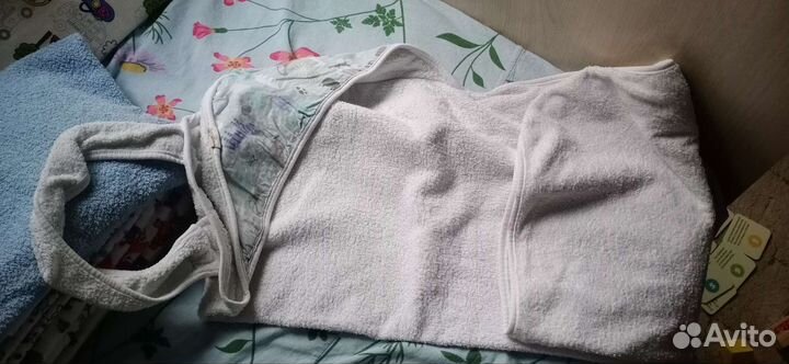 Пеленки детские бу + 2 полотенца