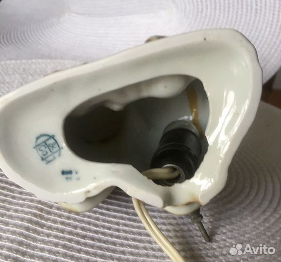 Светильник ночник статуэтка Совы, ГДР