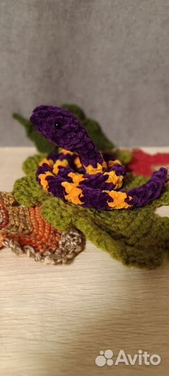 Вязаные игрушки ручной работы