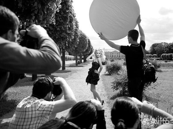 Отражатель, Фон и Хромакей 7в1 90x120см