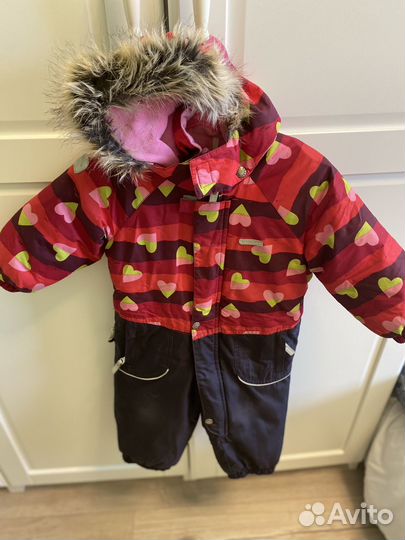 Зимний комбинезон kerry 80 для девочки